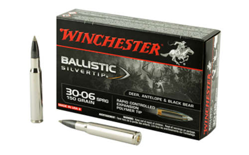 Ammunition Winchester Ammunition Ballistic Silvertip 30 06 WIN BLSTC TIP 3006SP 150GR 20/200